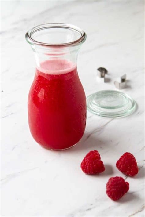 Simple Raspberry Syrup Recipe A Communal Table