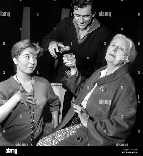 october  dame sybil thorndike accepts  drink   scene