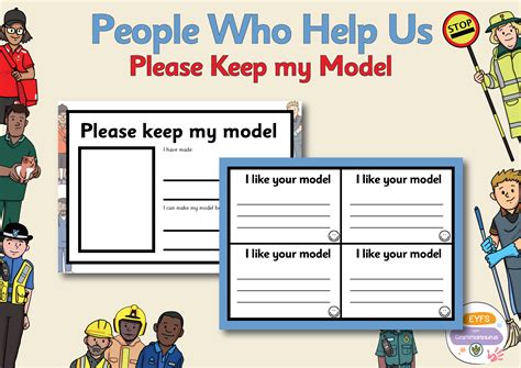 Eyfs People Who Help Us Please Keep My Model Grammarsaurus