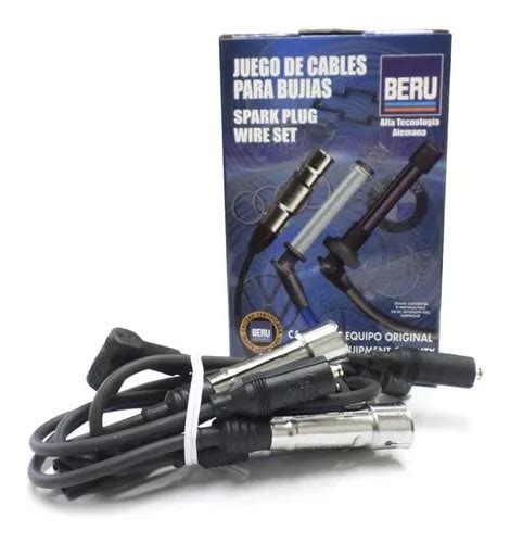 Juego Cables De Bujías Beru Vw Golf Jetta A4 Beetle 4 Cil