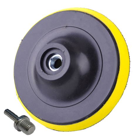 Suporte Para Disco De Lixa Velcro Boina 125mm 5 Disco Prato De