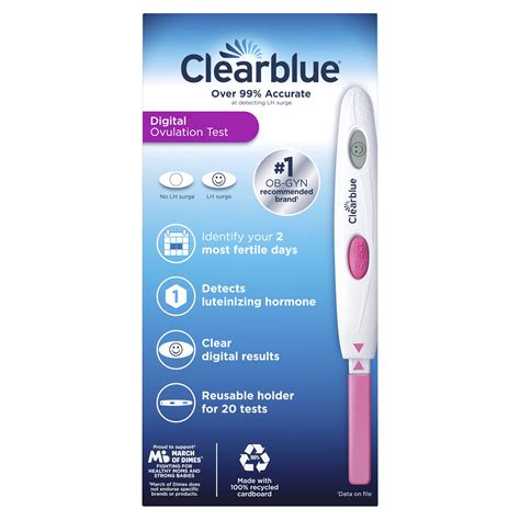 Buy Clearblue Digital Ovulation Test Ovulation Tests With Pregnancy