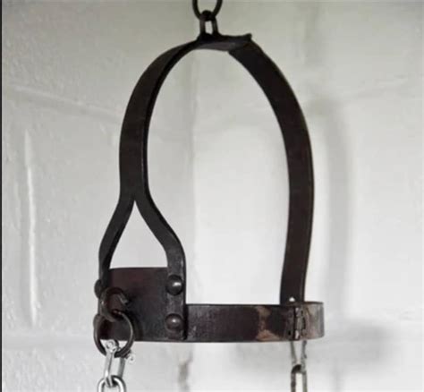 Hand Forged Scolds Bridle Bdsm Gag Tongue Compressor Gag Fetish