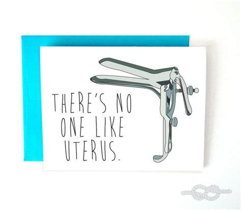 Funny Girlfriend Card Obgyn Card Funny Nurse Card Greeting Card