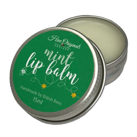 Mint Lip Balm 100 Natural And Made With Beeswax