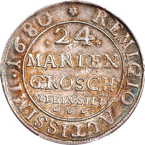 German States Brunswick Wolfenbuttel Mariengroschen Pcgs Au Det