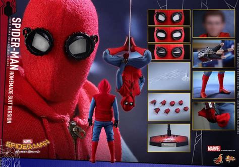 Hot Toys человек паук фигурка MMS414 Spider Man Homecoming 1 6