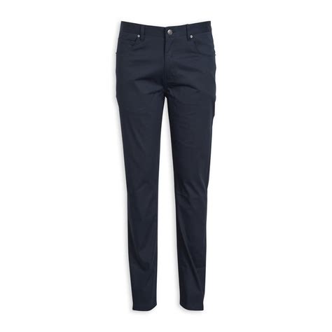 Navy Slim Leg Trousers 3132002 Truworths Man