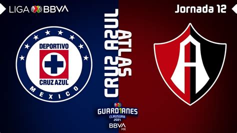 Resumen Cruz Azul Vs Atlas Liga Bbva Mx Guard Anes Jornada