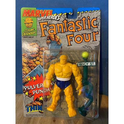 Toy Biz 驚奇四超人 Fantastic Four 石頭人 Thing 蝦皮購物