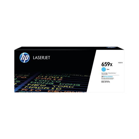 Hp X Laserjet Toner Cartridge High Yield Cyan W X