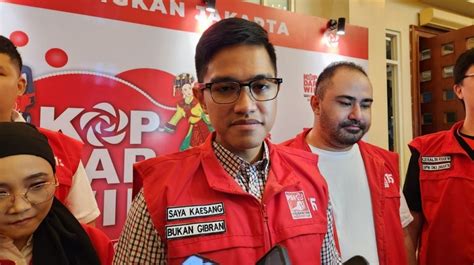 Psi Tunggu Sikap Kaesang Pangarep Mau Maju Pilkada Depok Bekasi Atau