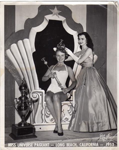 Myrna Hansen Miss Usa 1953 Miss Usa Miss Pageant Old Hollywood Glamour