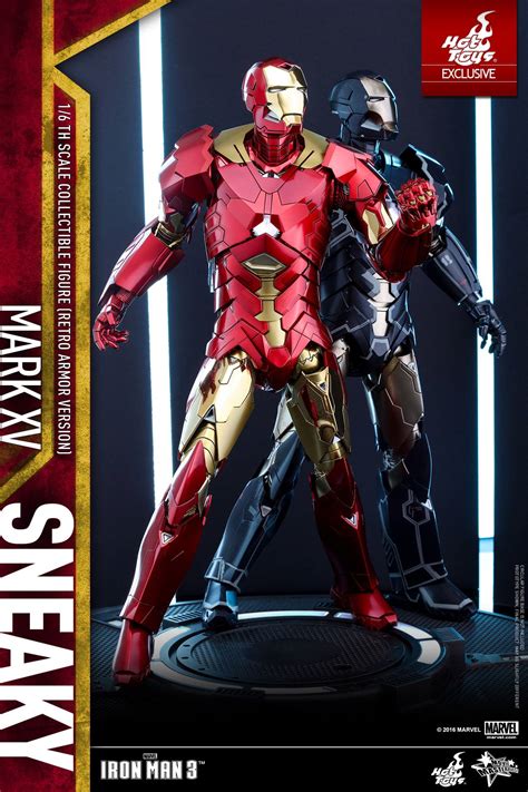 Iron Man Sneaky Mark Xv Retro Armor By Hot Toys The Toyark News