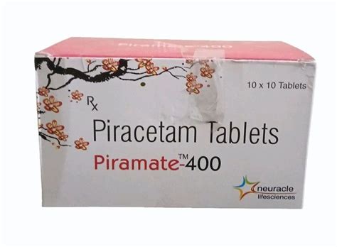 400mg Piracetam Tablets At Rs 965box Padmaraonagar Secunderabad