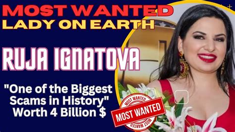 Most Wanted Ruja Ignatova II Ruja Ignatova II Ruja Ignatova Cryptoqueen