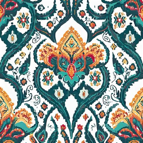 Seamless Geometric Pattern Ethnic And Tribal Motifs Patchwork Ornament