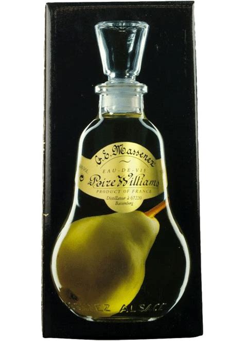 Massenez Poire In Bottle Recipe Bottle Pear Brandy Brandy