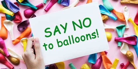 Eco Friendly Alternatives To Balloons Why You Should Say No To Balloons