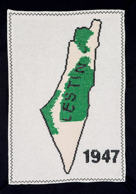 Un Partition Plan 1947 Palestinian History Tapestry