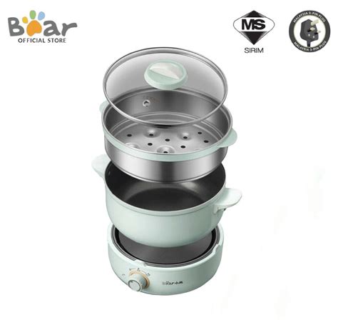 Multi Purpose 3 In 1 Multi Cooker 2 5L Bear Malaysia