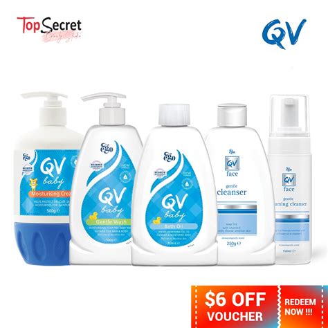 QV Baby Gentle Wash Moisturising Cream Barrier Cream 2in1