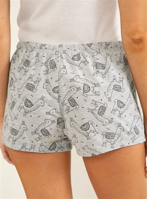 Ripley Short Pijama Full Print Index Para Mujer