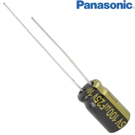 Eeufm E Uf Vdc Panasonic Fm Electrolytic Capacitor