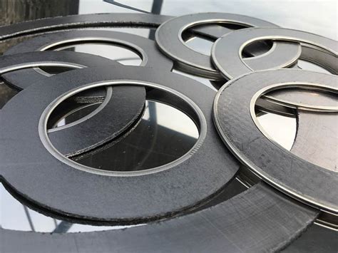 Pure Graphite And Reinforced Graphite Gaskets FF GI Srl Industrial