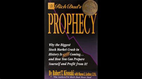 Robert T Kiyosaki Rich Dads Prophecy Audiobook YouTube