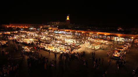 morocco marrakech night  photo  pixabay