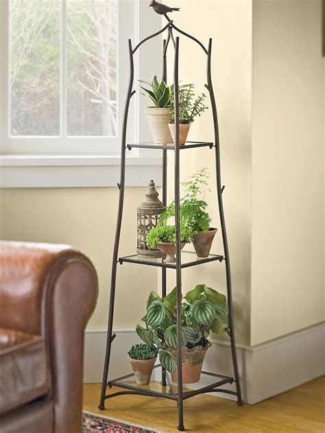 Tiered Plant Stands Quarter Round Nesting Branch 3 Tier