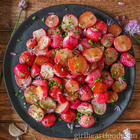 Roasted Radishes Recipe Girl Heart Food®