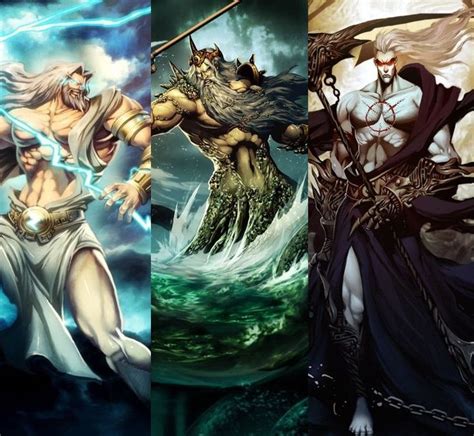 Zeus Poseidon Hades Tattoo Printable Calendars AT A GLANCE