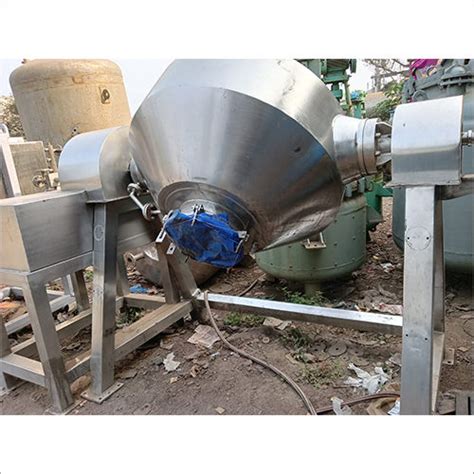 White Rotary Cone Vacuum Dryer At Best Price In Mumbai Chemprocess