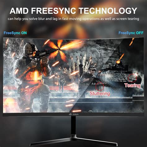 Buy Crua Inch Hz Hz Curved Gaming Monitorfhd P Frameless