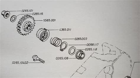 MONTESA ENDURO BUSHES KICK START SHAFT MONTESA COTA KICK START BUSHES