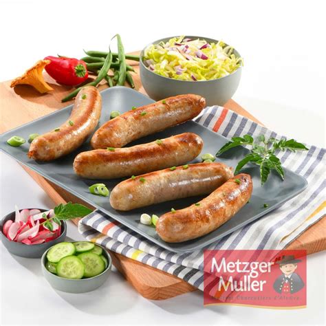 Saucisse à frire paysanne Metzger Muller