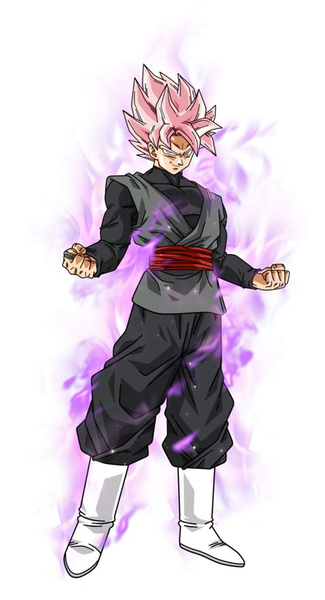 Black Goku Super Saiyan Rose By Bardocksonic On Deviantart Personajes