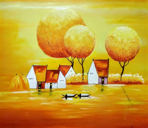 Asian Wall Art Abstract Oil Painting Chinese Landscape | Etsy | Asian wall art, Abstract oil ...