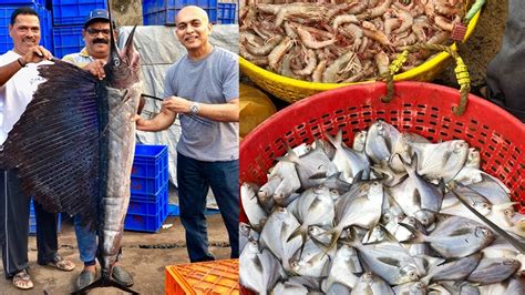 Mangalores Largest Seafood Marketincredible Variety Of Seafood