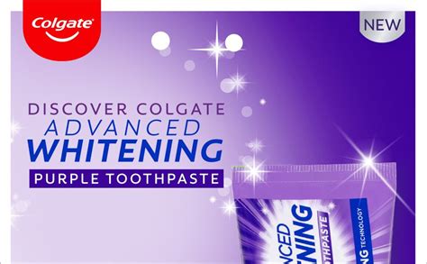 Buy Colgate Toothpaste Advanced Whitening Purple 120g Online at Chemist ...