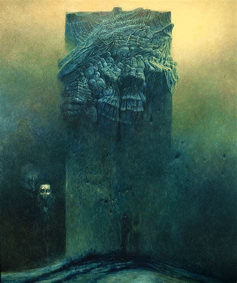 Zdzisław Beksiński Learns How To Photograph Dreams to Create