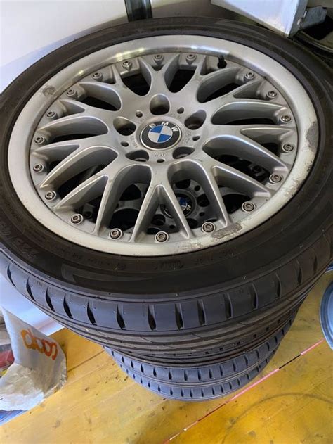 4 BMW Alufelgen 17 Zoll Styling 42 Kreuzspeiche BBS RS 723 Kaufen Auf