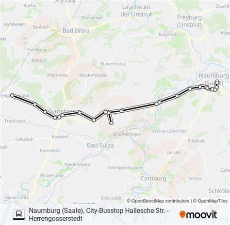 Route Schedules Stops Maps Naumburg Saale City Busstop