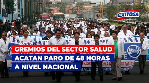 Gremios Del Sector Salud Acatan Paro De Horas A Nivel Nacional