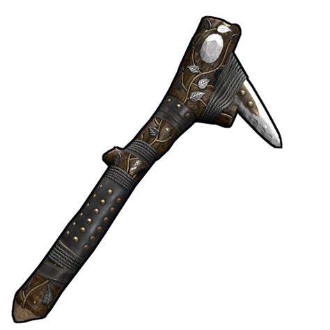 Silver Leaf Stone Pickaxe Rust Game Items Gameflip