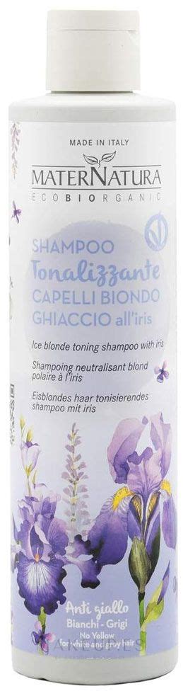 MaterNatura Hair Toning Shampoo Champú tonificante Makeup es