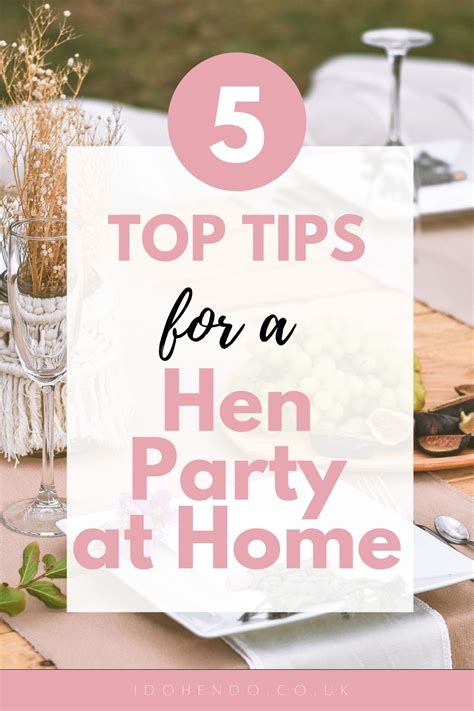 Insanely Easy Ideas For A Hen Party At Home Artofit