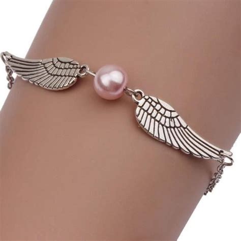 Mode Femme Infinity Perles R Tro Ailes D Ange Bijoux Bracelet Dove